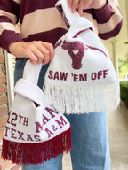 Aggie Towel Knot purse